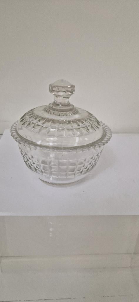 Glazen bonbon schaaltje, Antiek en Kunst, Antiek | Glas en Kristal, Ophalen of Verzenden