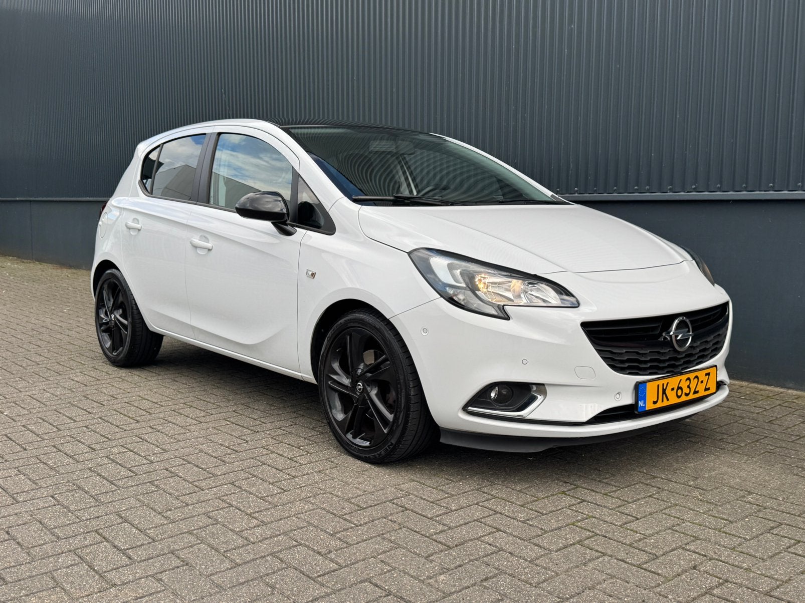 Opel Corsa 1.0 Turbo OPC Line | Full options | Carplay |, Auto's, Voorwielaandrijving, Dealer onderhouden, Stof, Zwart