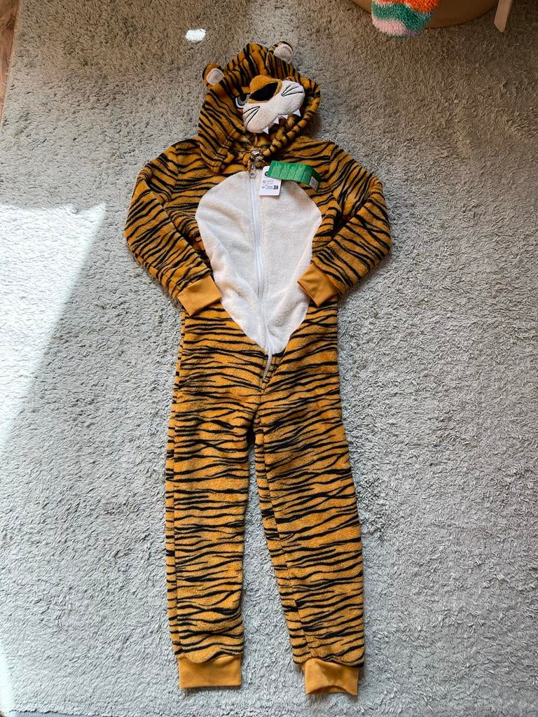 Nieuwe Tijger Onesie - Maat 110-116, Ophalen of Verzenden, Nieuw, Jongen of Meisje, Nacht- of Onderkleding
