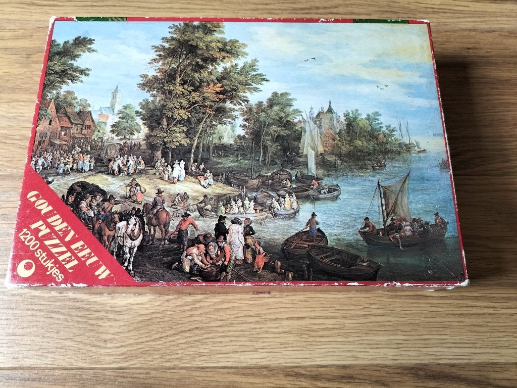 Legpuzzel 1200 stukjes, Ophalen, 500 t/m 1500 stukjes, Gebruikt, Legpuzzel