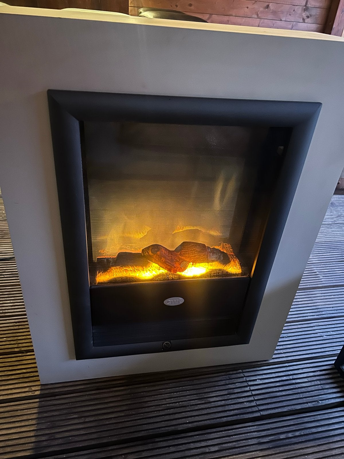 Elektrische haard, Huis en Inrichting, Haarden, Ophalen, Gebruikt, Elektrische haard