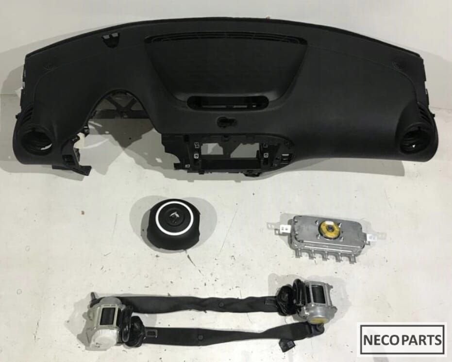 RENAULT TWINGO AIRBAG AIRBAGSET DASHBOARD ALLES LEVERBAAR !, Gebruikt, -, Renault, -