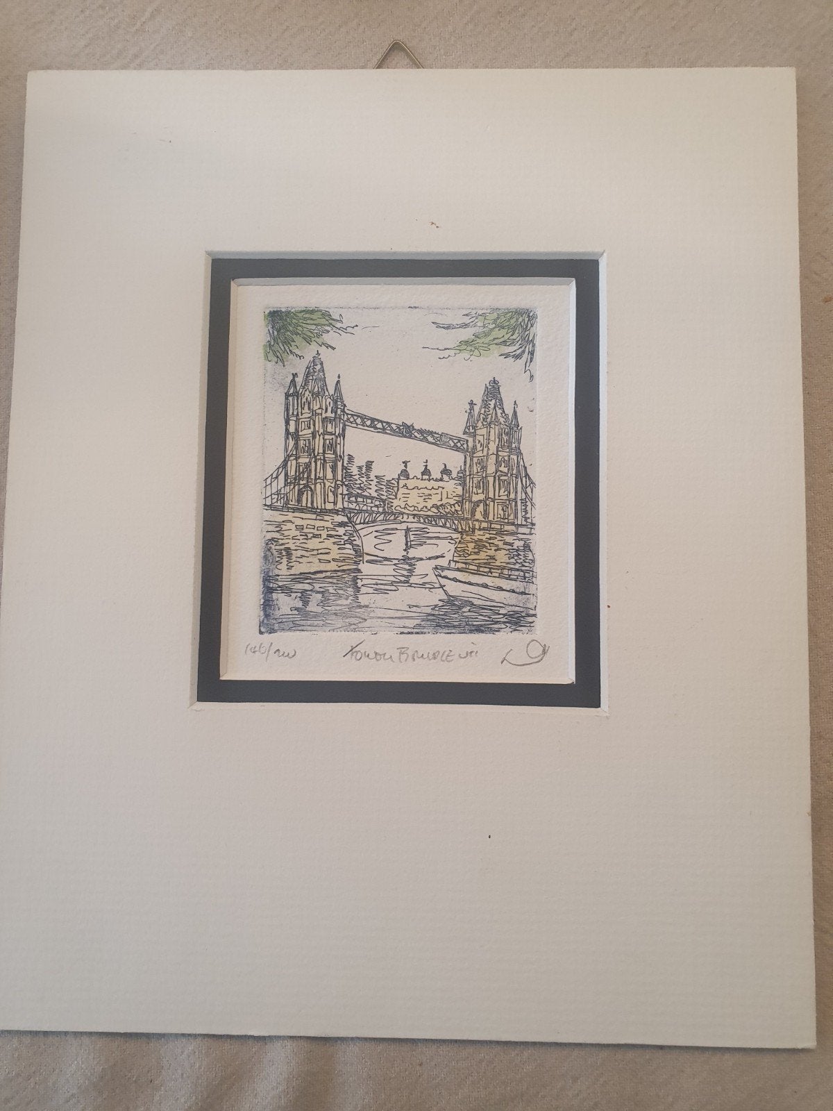 Ets 'Tower Bridge' - Dorothy Lloyd Griffiths (Lmt. Ed.), Ophalen