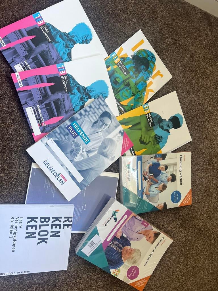 Schoolboeken voor mbo zorg, Ophalen of Verzenden, Zo goed als nieuw, Overige niveaus