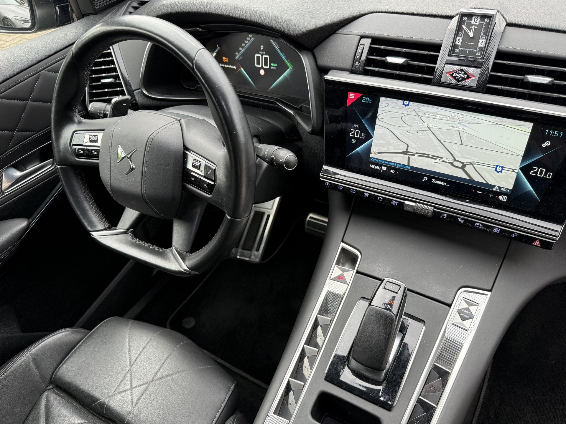 DS 7 Crossback E-Tense Rivoli SOH 93% | PHEV 225pk | Camera, Auto's, 4 cilinders, Blauw, Leder, Bedrijf