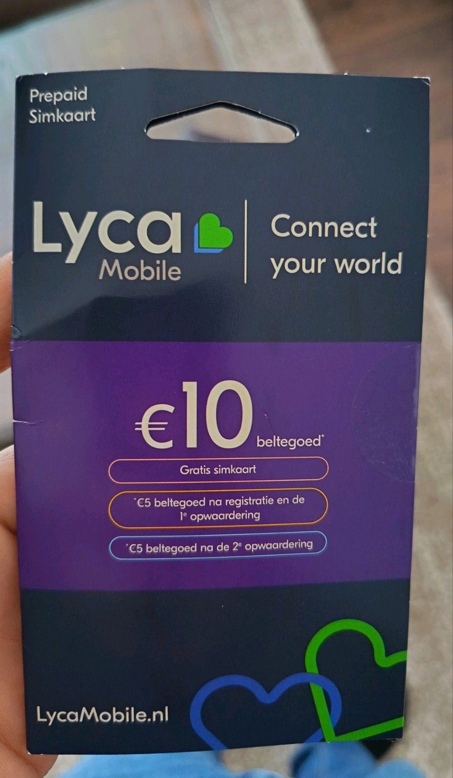 Lyca sim kaart nieuwe, Telecommunicatie, Prepaidkaarten en Simkaarten, Ophalen of Verzenden, Nieuw, Overige providers