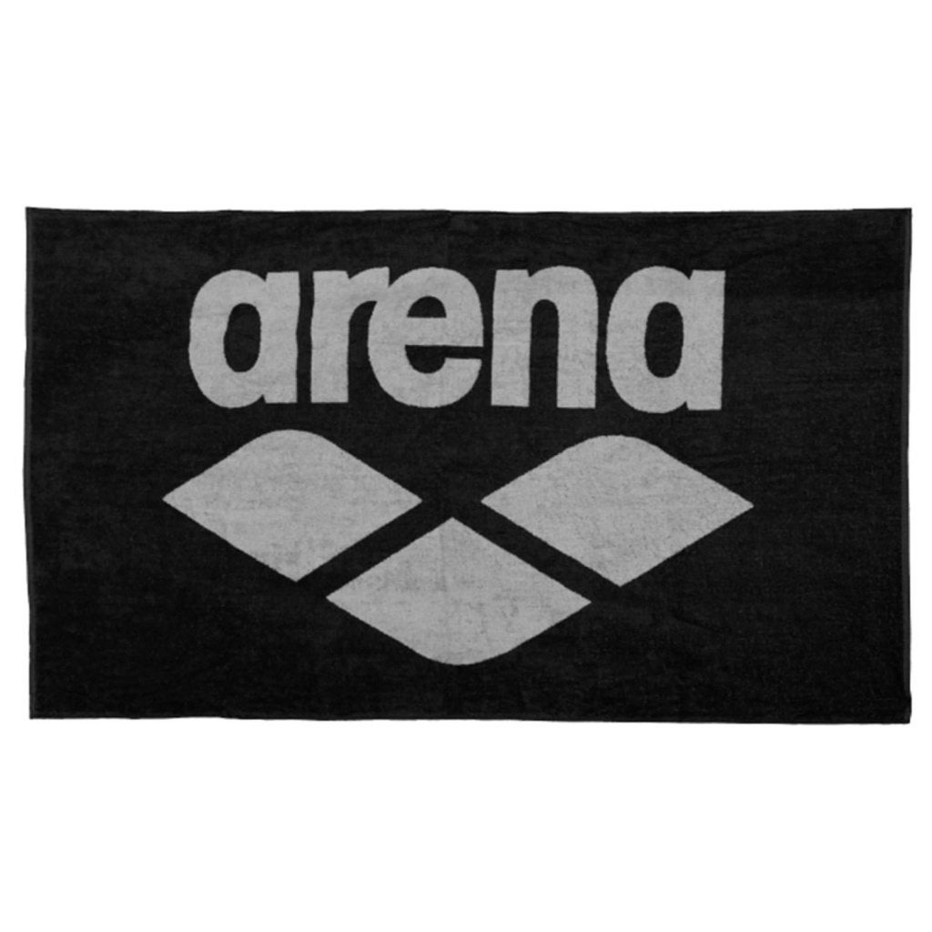 Nieuwe Arena Pool Soft Towel Handdoek Black Grey, C.da Cisterna, 84/85 62029 Tolentino (MC) Italië, Handdoek, Nieuw, Ophalen of Verzenden