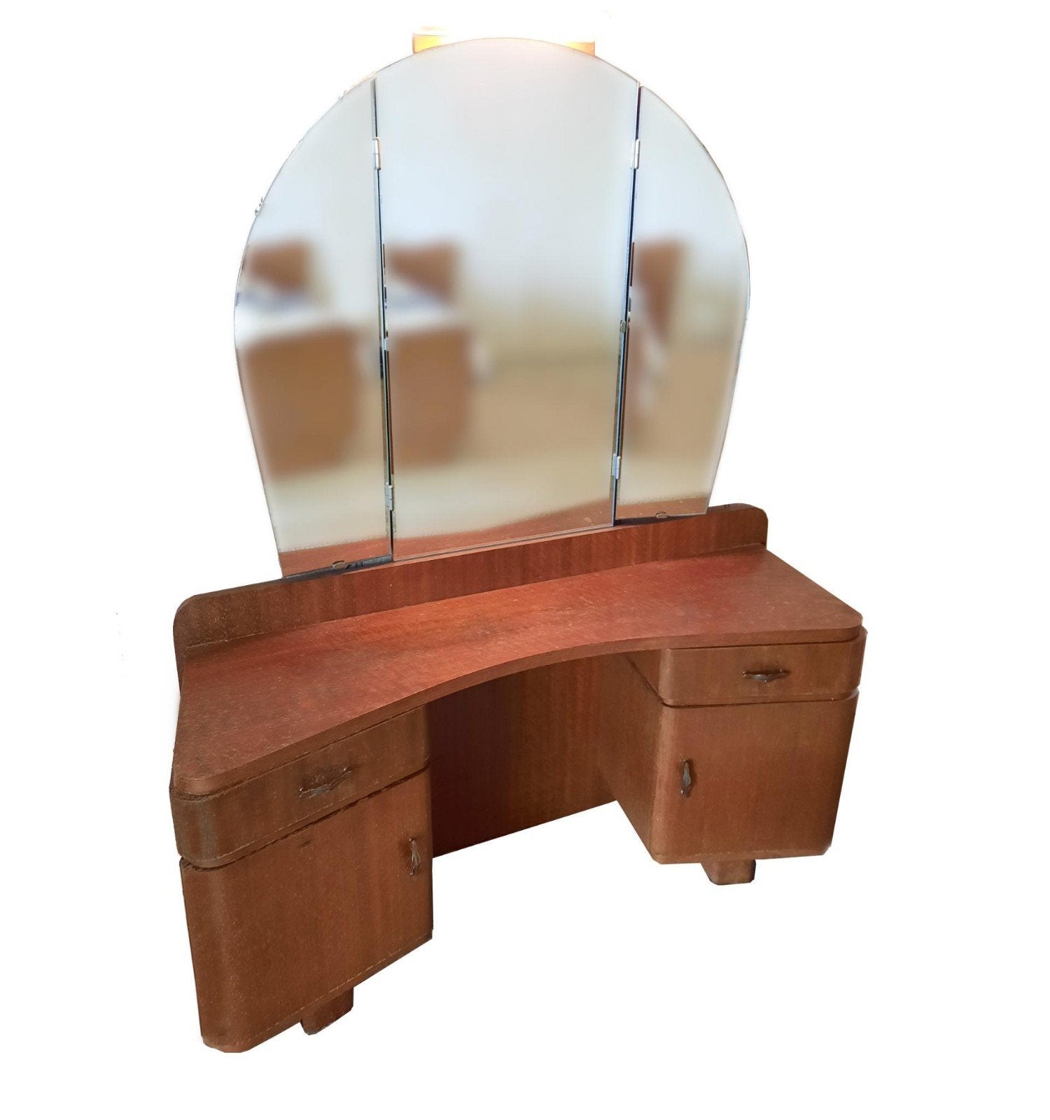 Art Deco kaptafel, Ophalen, Gebruikt, 100 tot 150 cm, Minder dan 100 cm