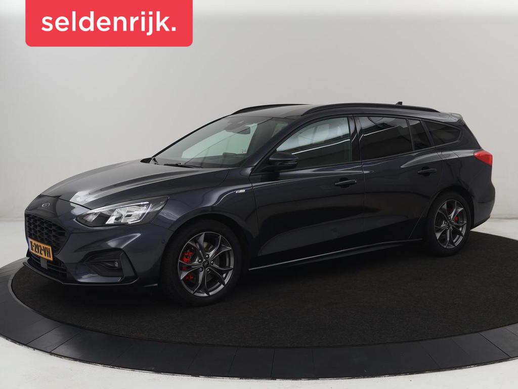 Ford Focus 1.0 EcoBoost Hybrid ST Line X | Head-Up | Stoelve, Auto's, Gebruikt, Blauw, Adaptive Cruise Control, Origineel Nederlands