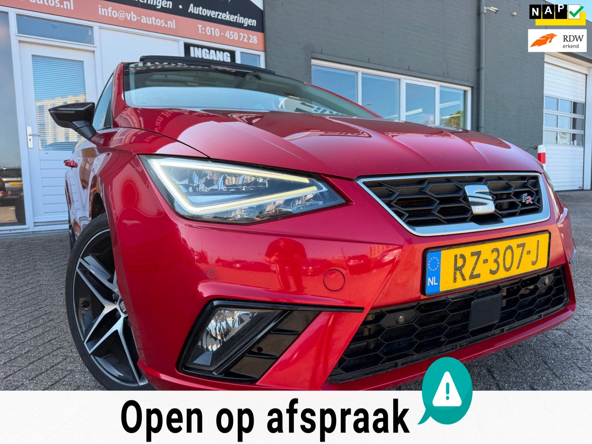 Seat Ibiza 1.5 TSI EVO FR Business Intense van 1ste Eig en e, Voorwielaandrijving, Stof, 4 cilinders, 150 pk