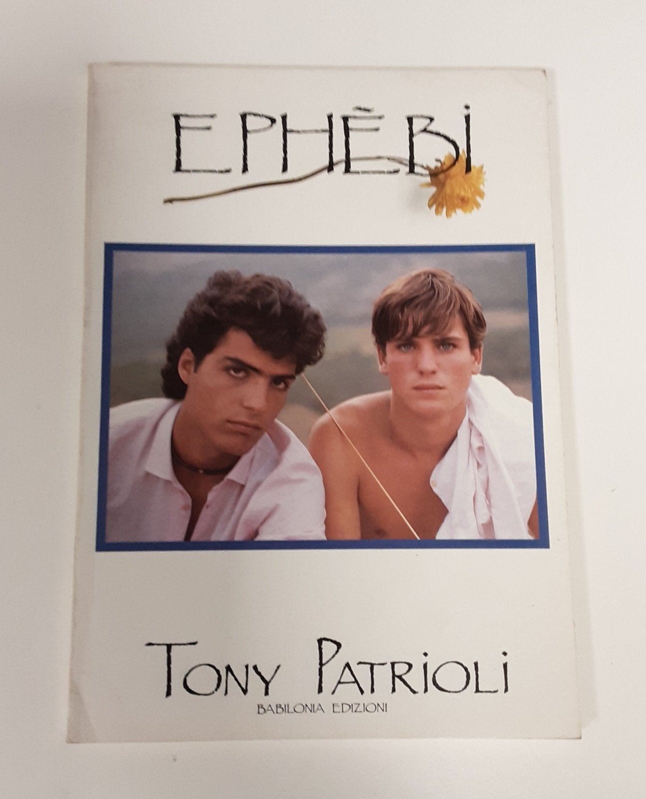 Ephebi -  fotoboek/fotomonografie Tony Patrioli (1989, Fotografen, Tony Patrioli, Ophalen of Verzenden, Zo goed als nieuw