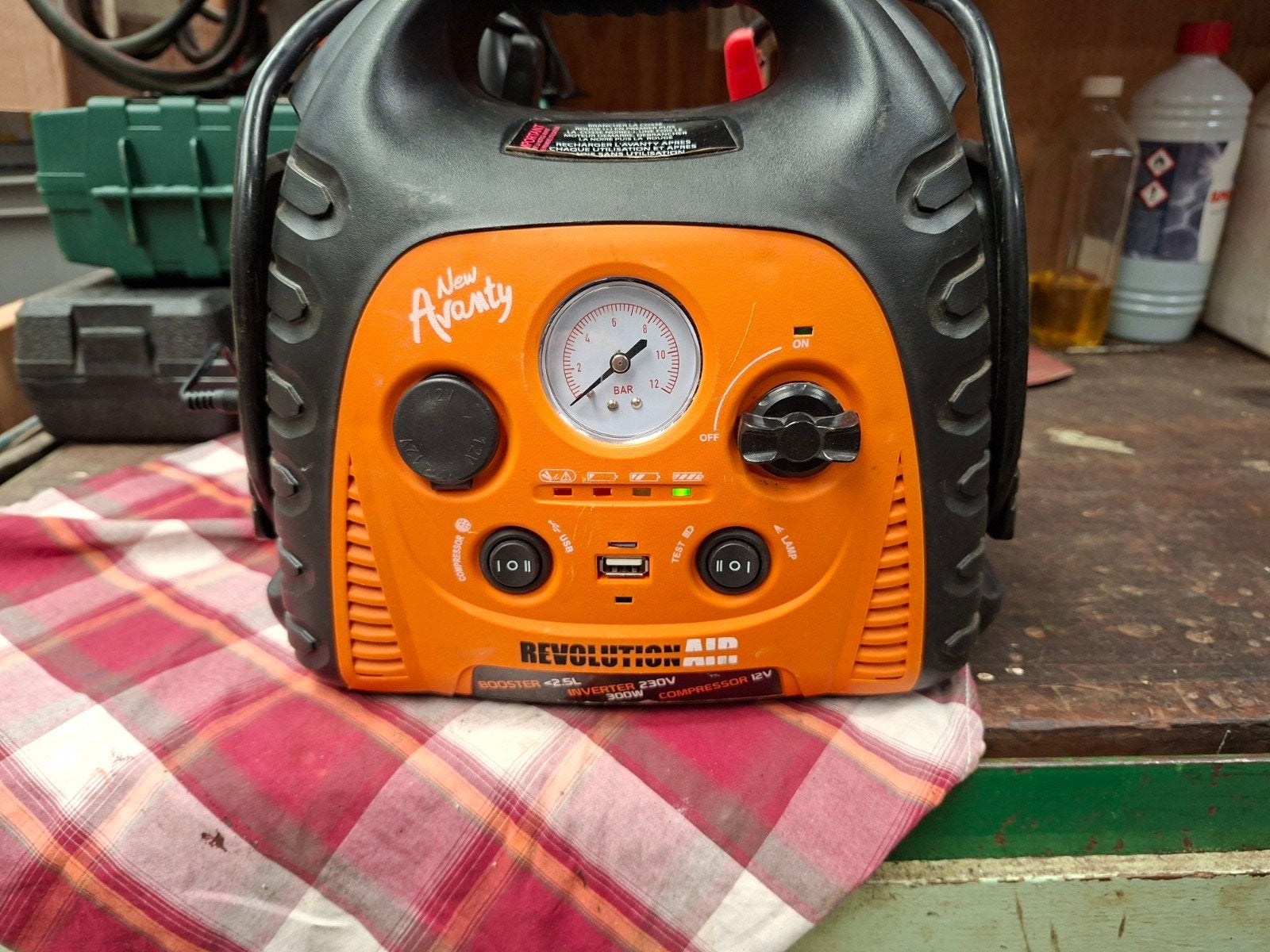 Revolution'Air Energy Station 3-in-1 (Nieuwe Avanty 300W), Ophalen