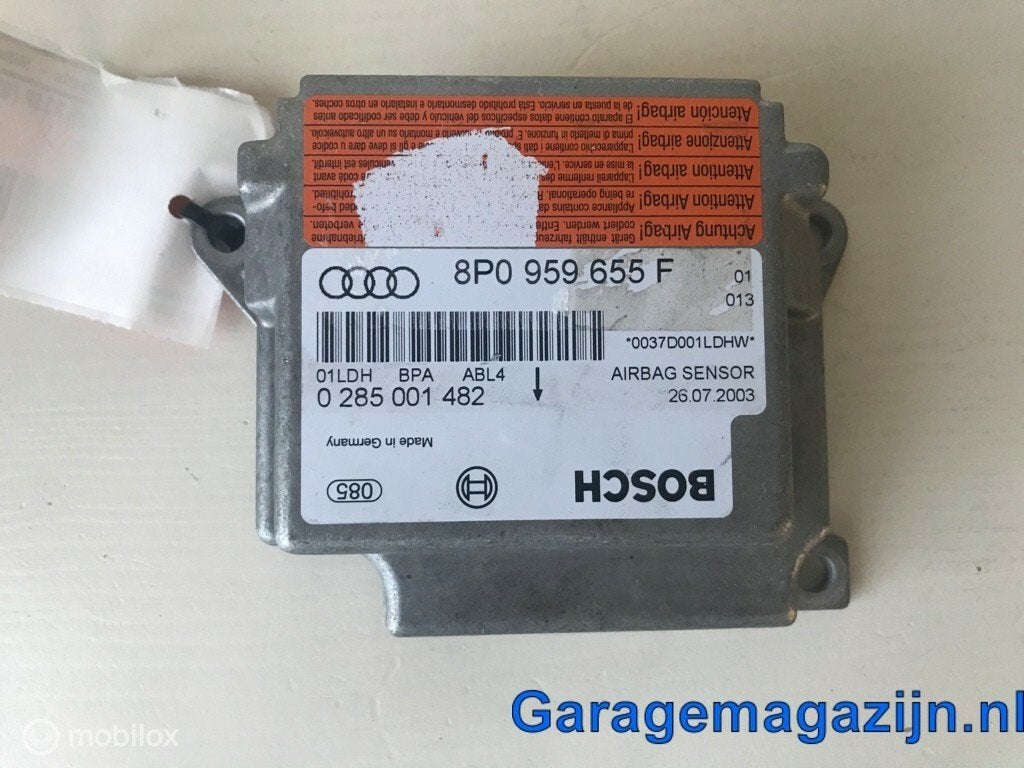 Airbagmodule 8P0959655F Audi A3 8P, Audi, Gebruikt, Audi, Ophalen of Verzenden