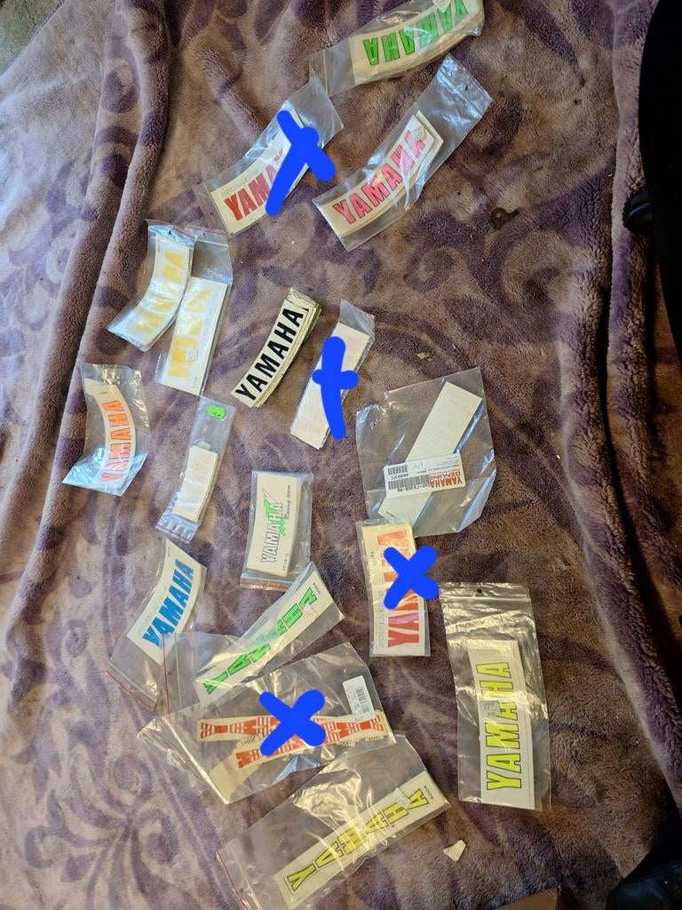 Stickers  yamaha nieuw, Verzamelen, Ophalen, Nieuw
