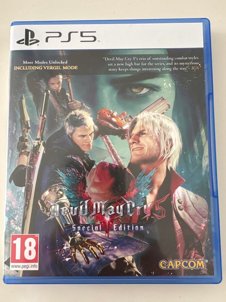 Devil May Cry 5 Special Edition - PS5 (Nieuw), Online, Vanaf 18 jaar, 1 speler, Nieuw