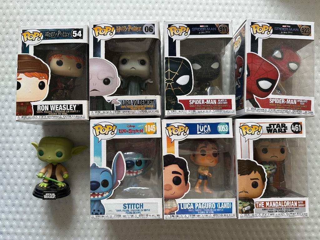 Funko pop Disney, Harry Potter & spiderman, Ophalen, Zo goed als nieuw