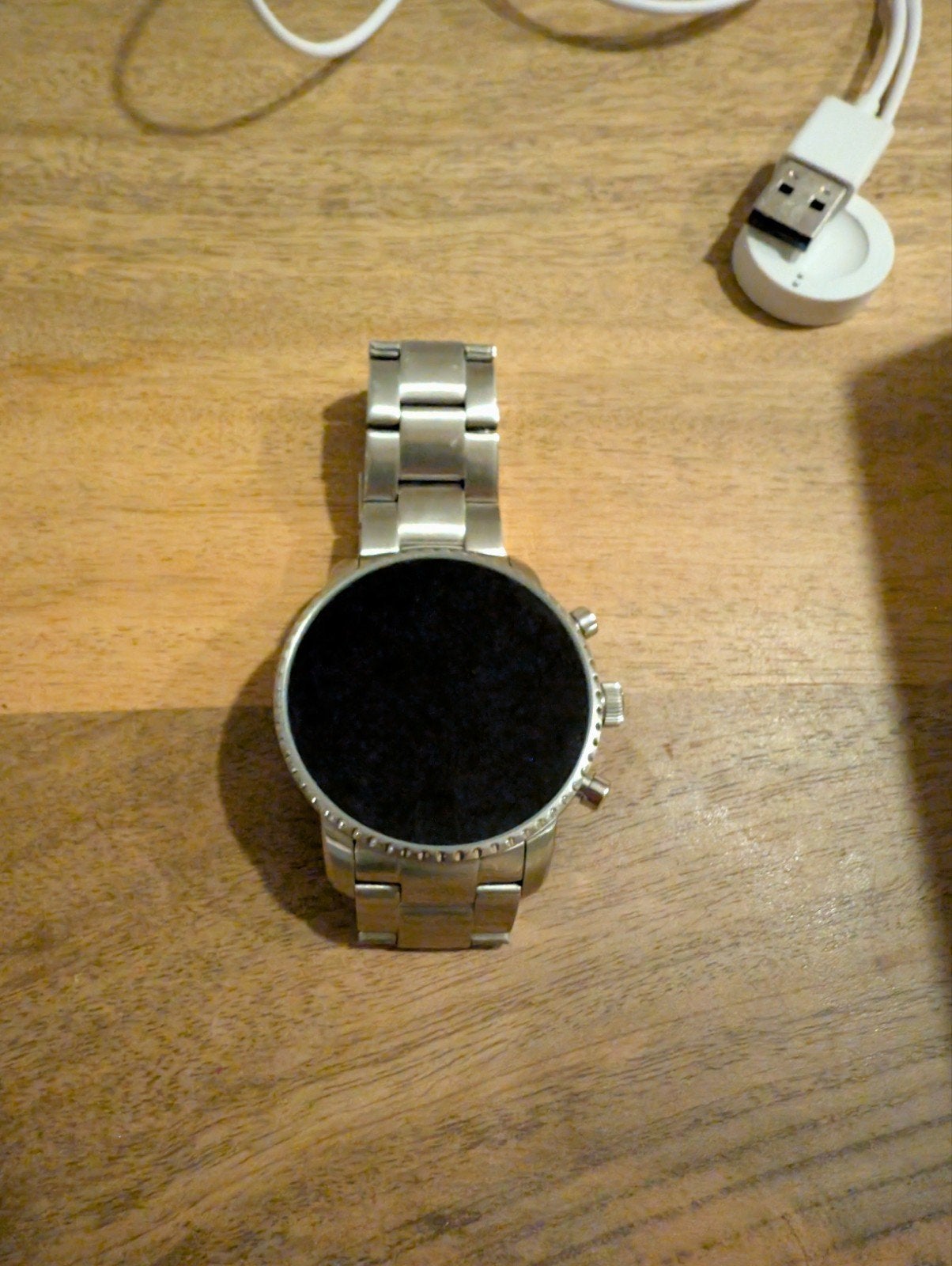 Fossil FTW4011 Smartwatch originele verpakking en oplader, Fossil, Ophalen of Verzenden, Zo goed als nieuw, Android