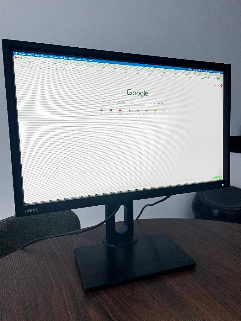 BenQ BL2420PT 24" 2K QHD Monitor – Met lijnendefect, Ophalen, BENQ, Gebruikt, IPS