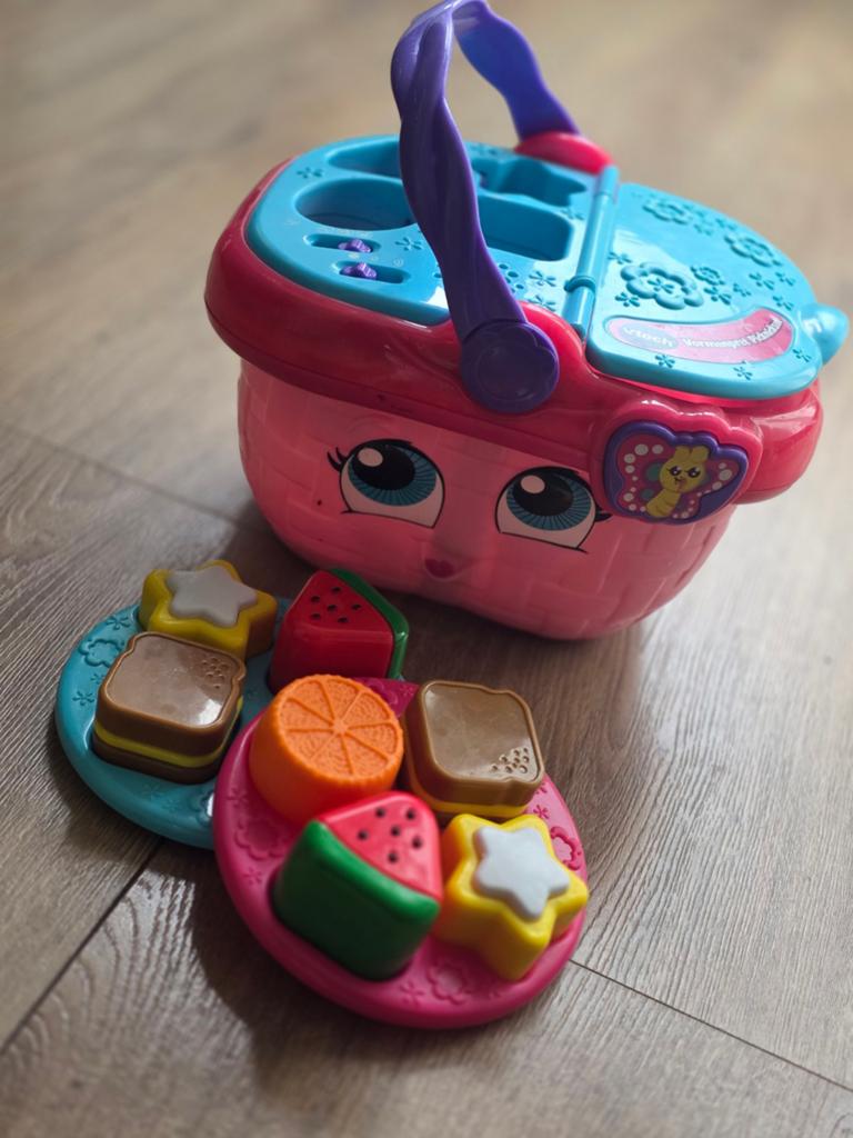Vtech picknickmand, Kinderen en Baby's, Speelgoed | Vtech, Ophalen of Verzenden, Zo goed als nieuw, 6 maanden tot 2 jaar