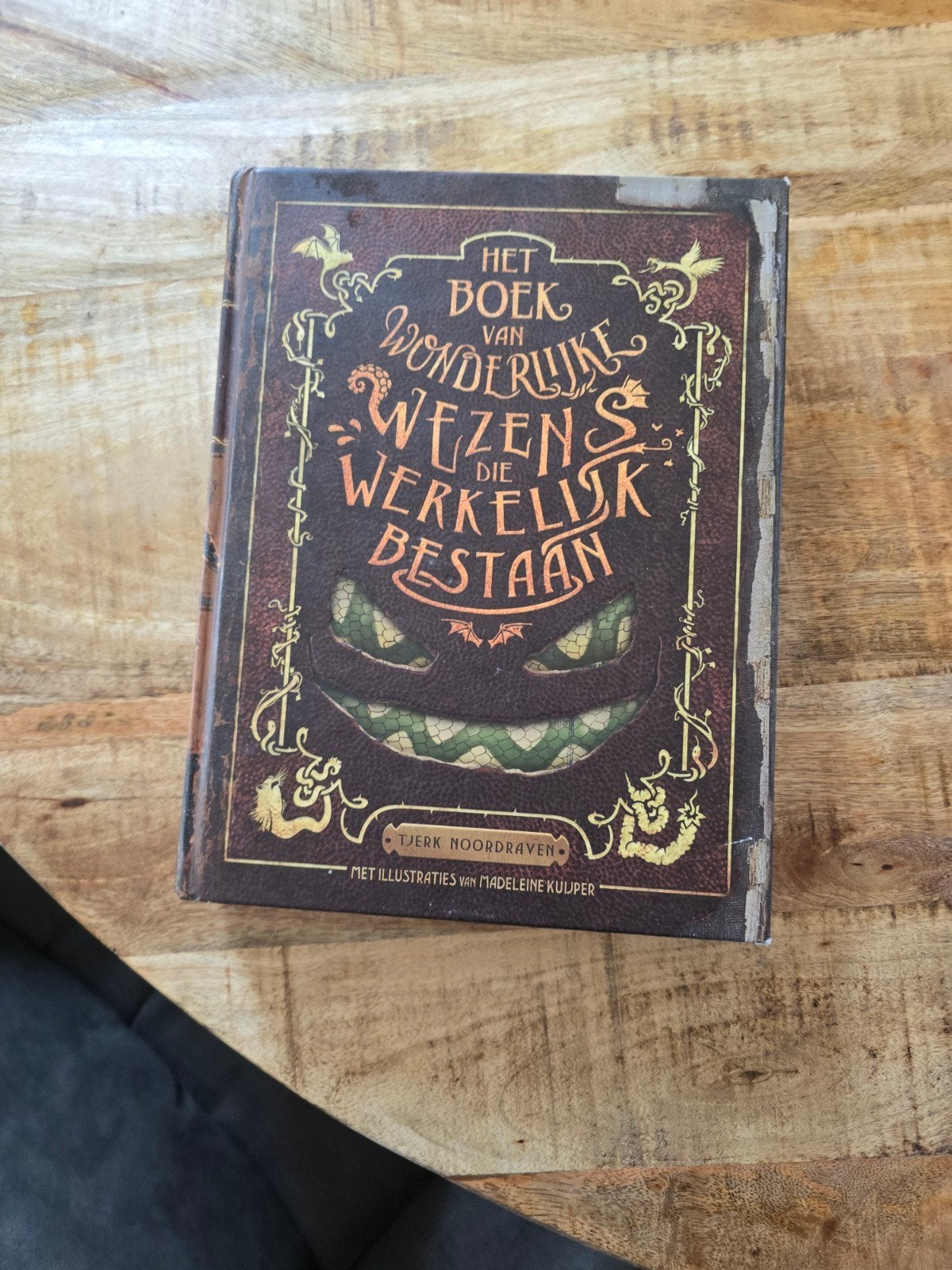 Lees boek met mahische wezens, Antiek en Kunst, Ophalen