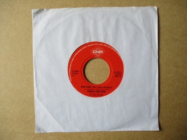 s0129 andre van duin - bim bam 2, Ophalen, Gebruikt, 7 inch, Overige genres