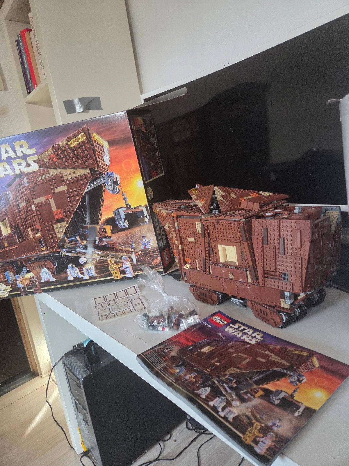Lego Star Wars 75059 UCS Sandcrawler in goede staat, Ophalen of Verzenden