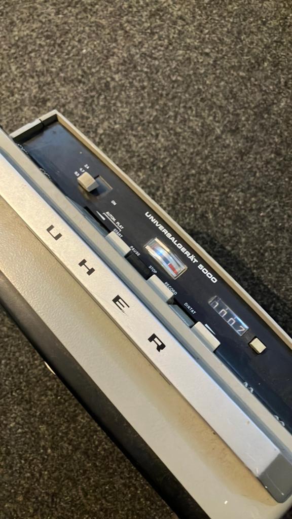 UHER bandrecorder, Ophalen, Bandrecorder