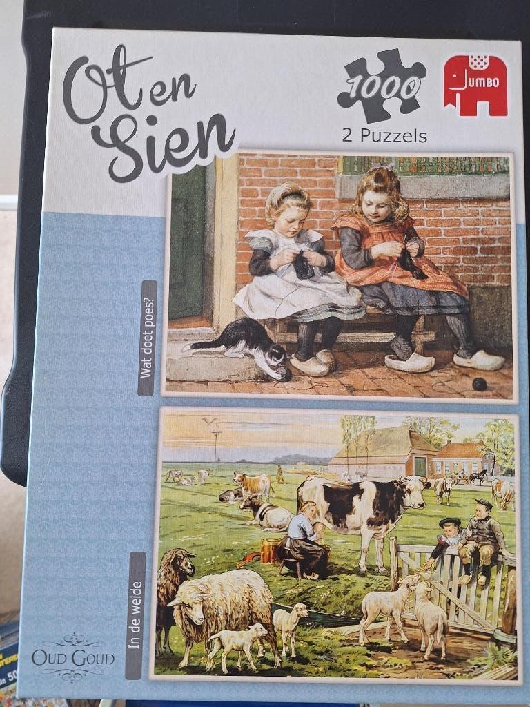 Legpuzzel Ot & Sien, Ophalen of Verzenden, 500 t/m 1500 stukjes, Zo goed als nieuw, Legpuzzel