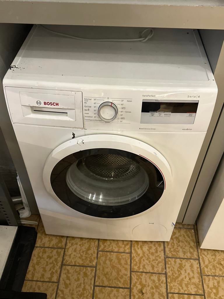 Bosch Serie 4 VarioPerfect Wasmachine - Gebruikt, Ophalen, Gebruikt, Kringloop de markt zeist, 3701 JG