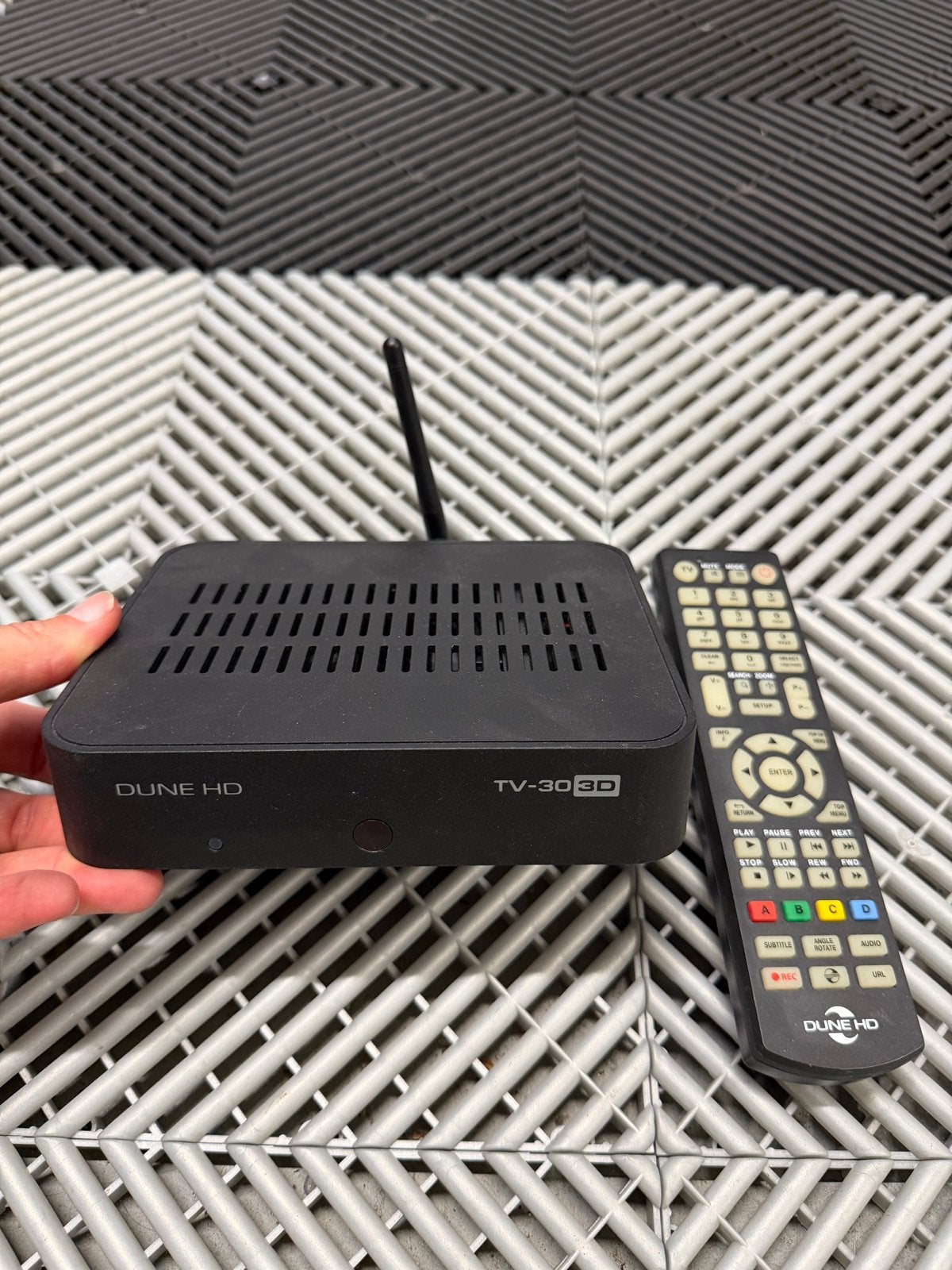 Dune HD TV-303D Mediaspeler met afstandsbediening, Ophalen of Verzenden, Gebruikt, HDMI, Zonder harde schijf