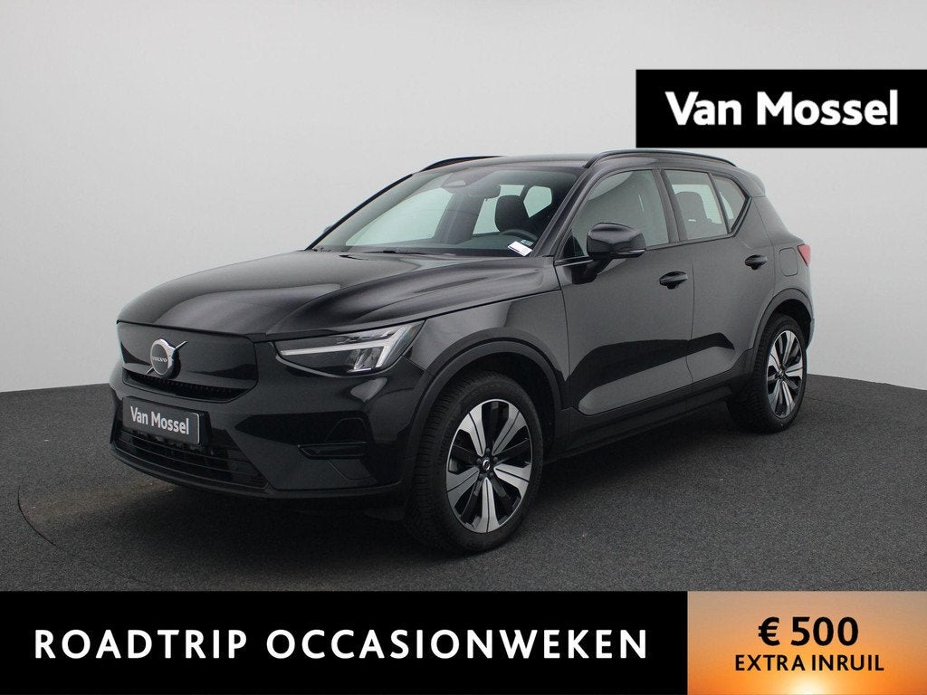 Volvo XC40 Recharge Core, Auto's, Volvo, Gebruikt, Automatische klimaatregeling, Zwart, 420 min