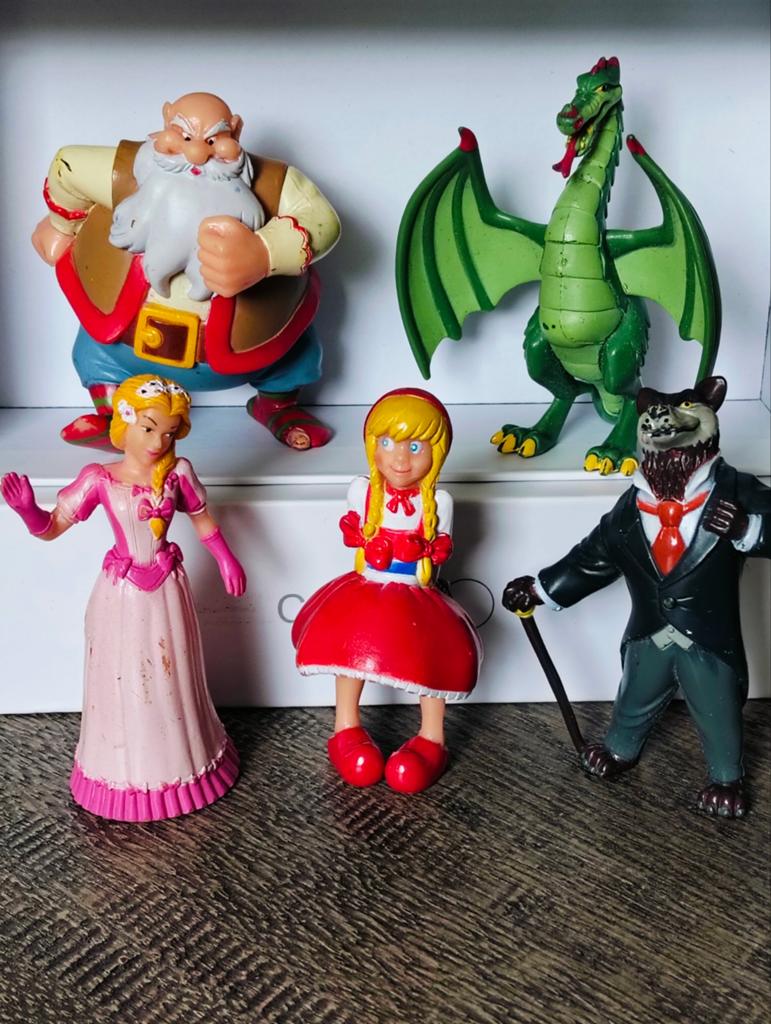 Efteling Sprookjesbos Figuren Set, Verzamelen, Ophalen of Verzenden, Gebruikt, Beeldje of Poppetje