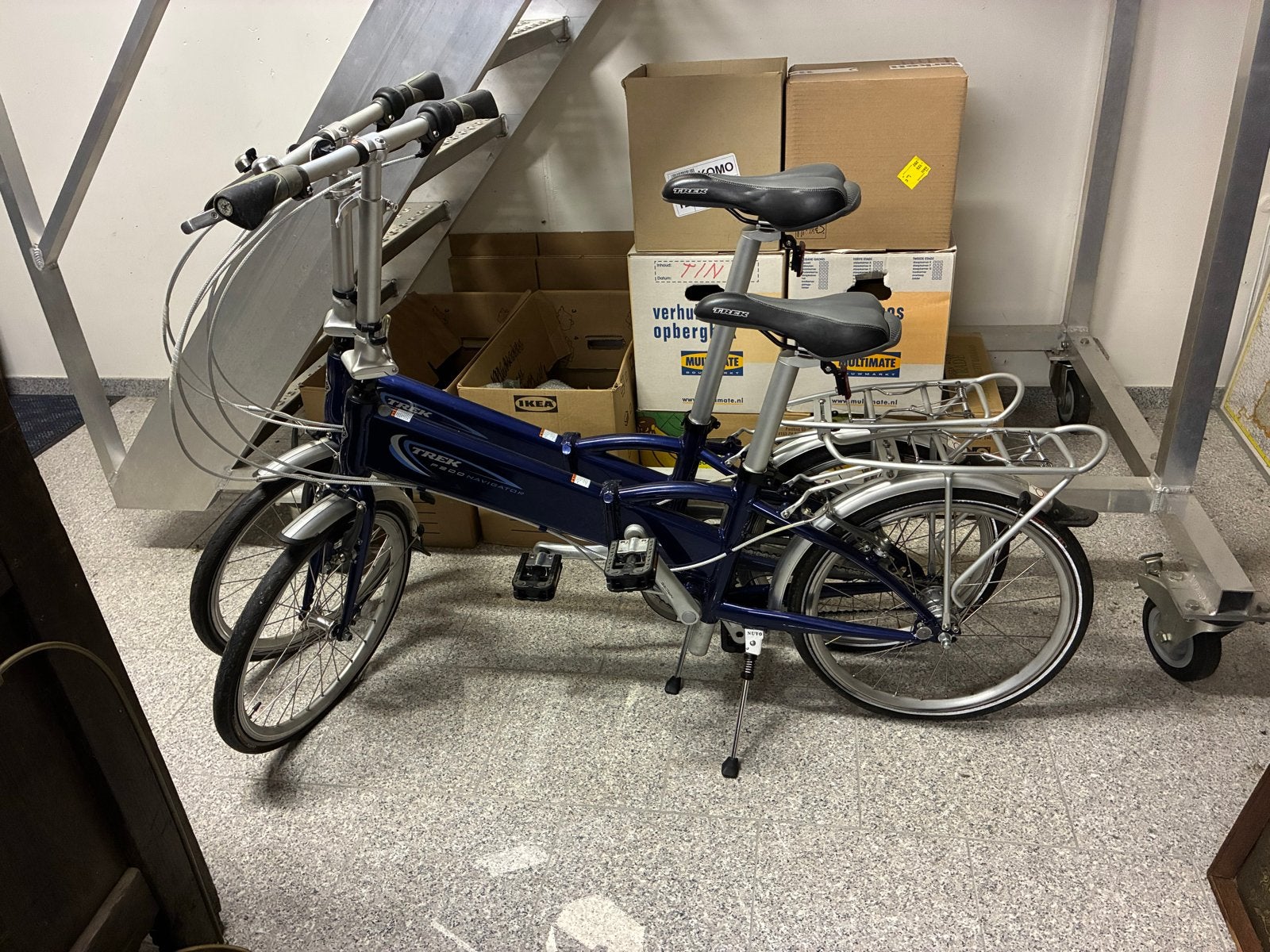 2x Trek F200 Navigator vouwfietsen, zgan, Fietsen en Brommers, Ophalen, 20 inch of meer, Velgrem, Versnellingen