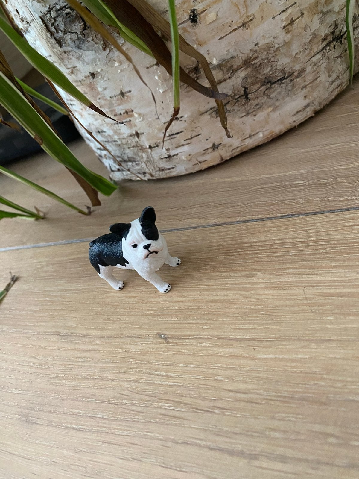 Franse Bulldog beeldje - Schleich, Ophalen of Verzenden, Zo goed als nieuw