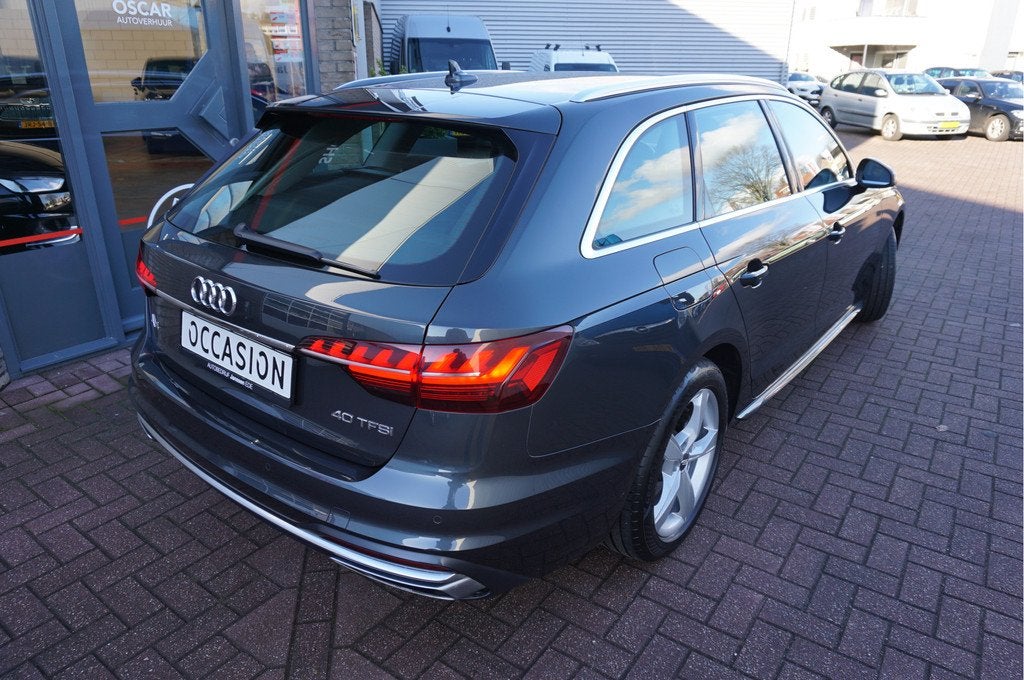 Audi A4 Avant 40 TFSI Pro Line Automaat (bj 2019), Auto's, Audi, Stof, Gebruikt, Zwart, 1984 cc