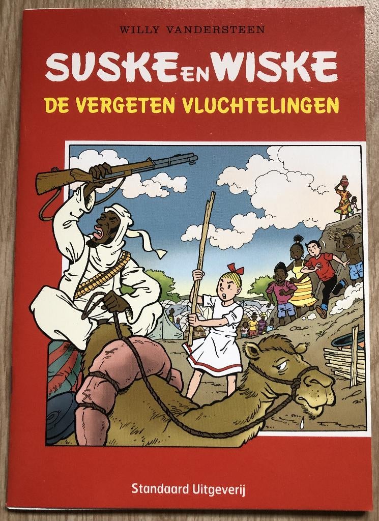 SUSKE EN WISKE - DE VERGETEN VLUCHTELINGEN - 15 X 21 CM -, Eén stripboek, Ophalen of Verzenden, Nieuw, Willy Vandersteen