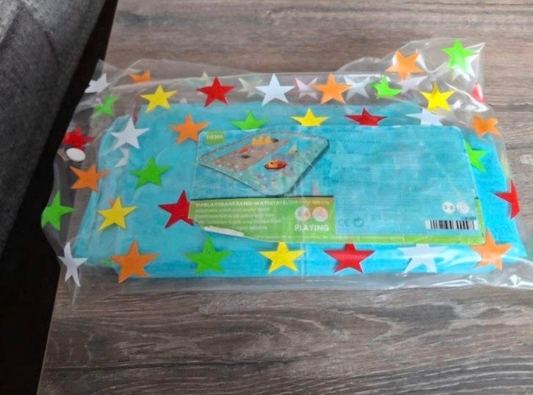 Nieuw opblaasbaar zand en water tafel, Ophalen of Verzenden, Nieuw