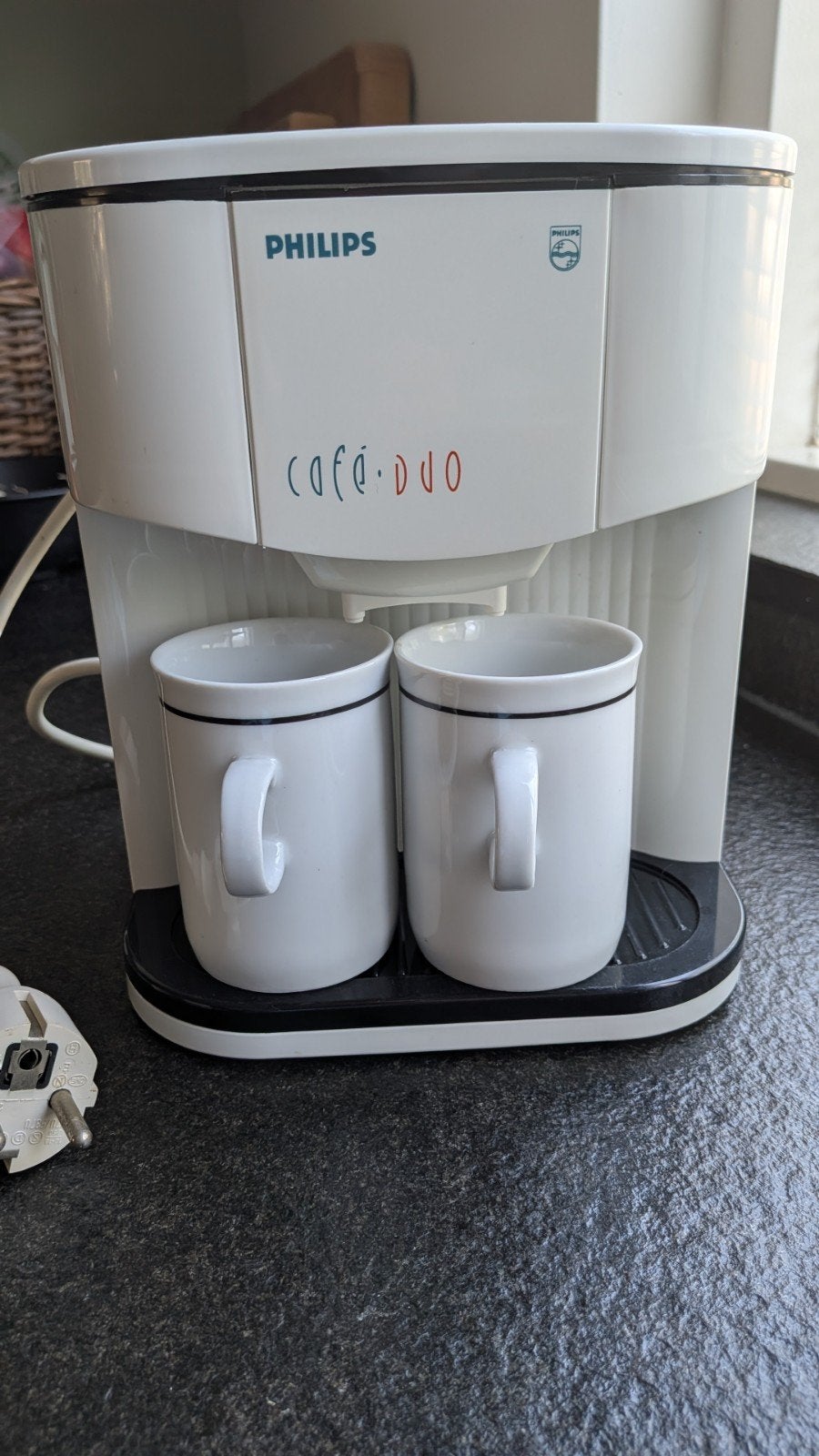 Philips HD7100 Café Duo koffiezetapparaat, Witgoed en Apparatuur, Koffiezetapparaten, Koffiemachine, Gemalen koffie, Ophalen of Verzenden