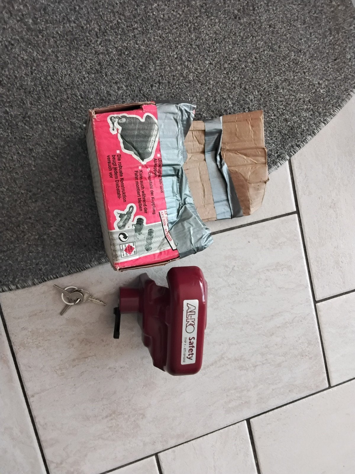 Alko safety slot, voor caravan of aanhanger, Ophalen of Verzenden