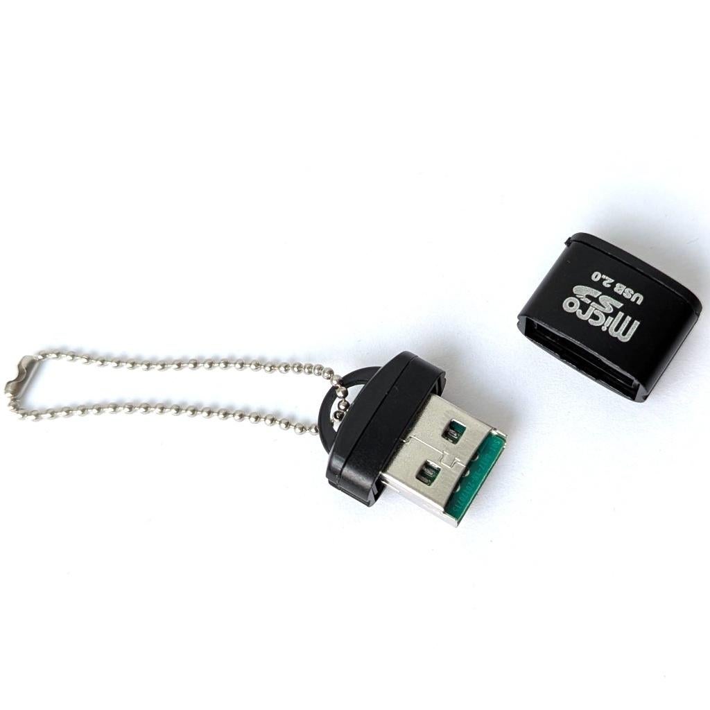 Nieuwe mini USB micro SD / MicroSD kaartlezer, Computers en Software, Geheugenkaartlezers, Nieuw, Ophalen