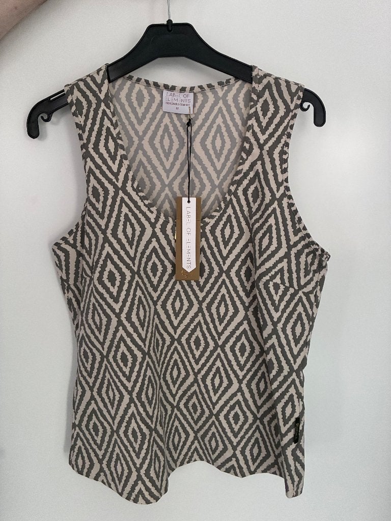 Damestop nieuw, Kleding | Dames, Tops, Label of elements, Nieuw, Korte mouw, Groen