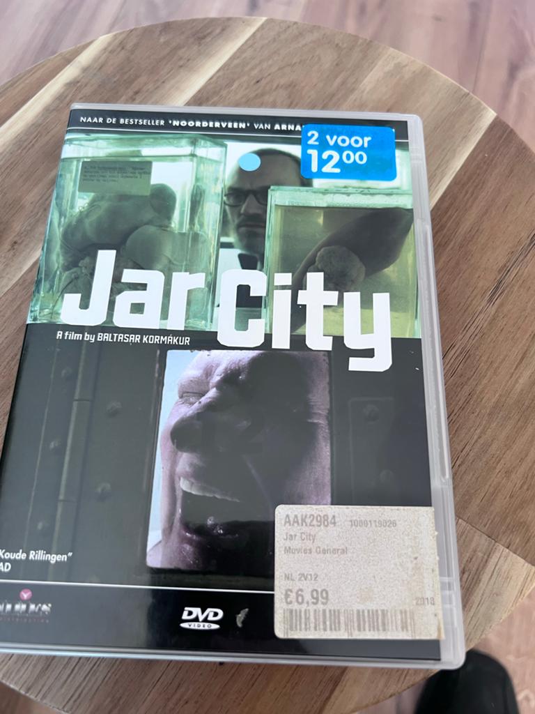 Jar City (Mýrin) DVD - IJslandse thriller, Vanaf 16 jaar, Ophalen of Verzenden, Gebruikt, Detective en Krimi