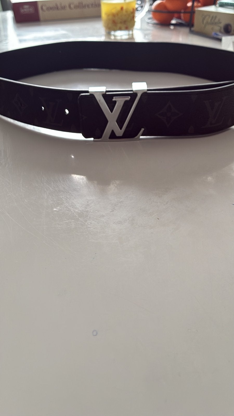 Louis Vuitton Riem - helemaal nieuw, Ophalen, Minder dan 95 cm, Zo goed als nieuw, Riem of Ceintuur