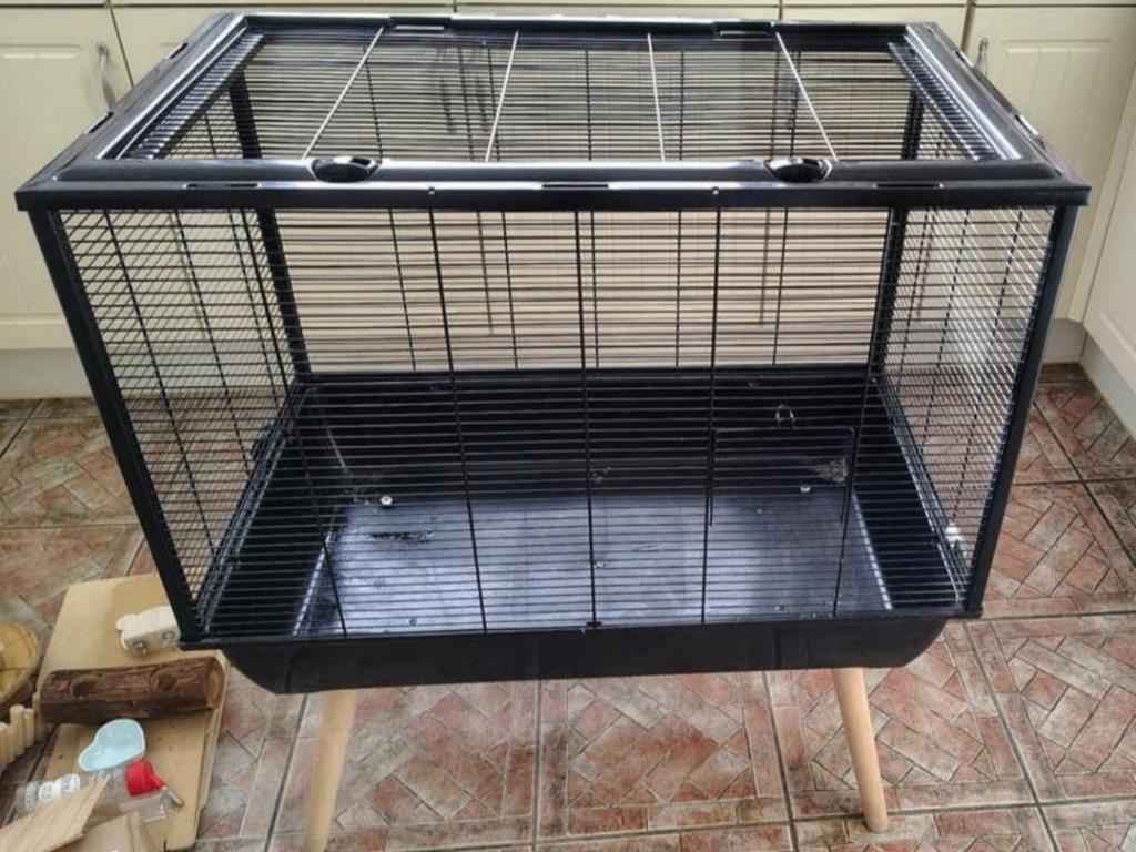 Knaagdierenkooi, Hamster, Kooi, Zo goed als nieuw, 75 tot 110 cm