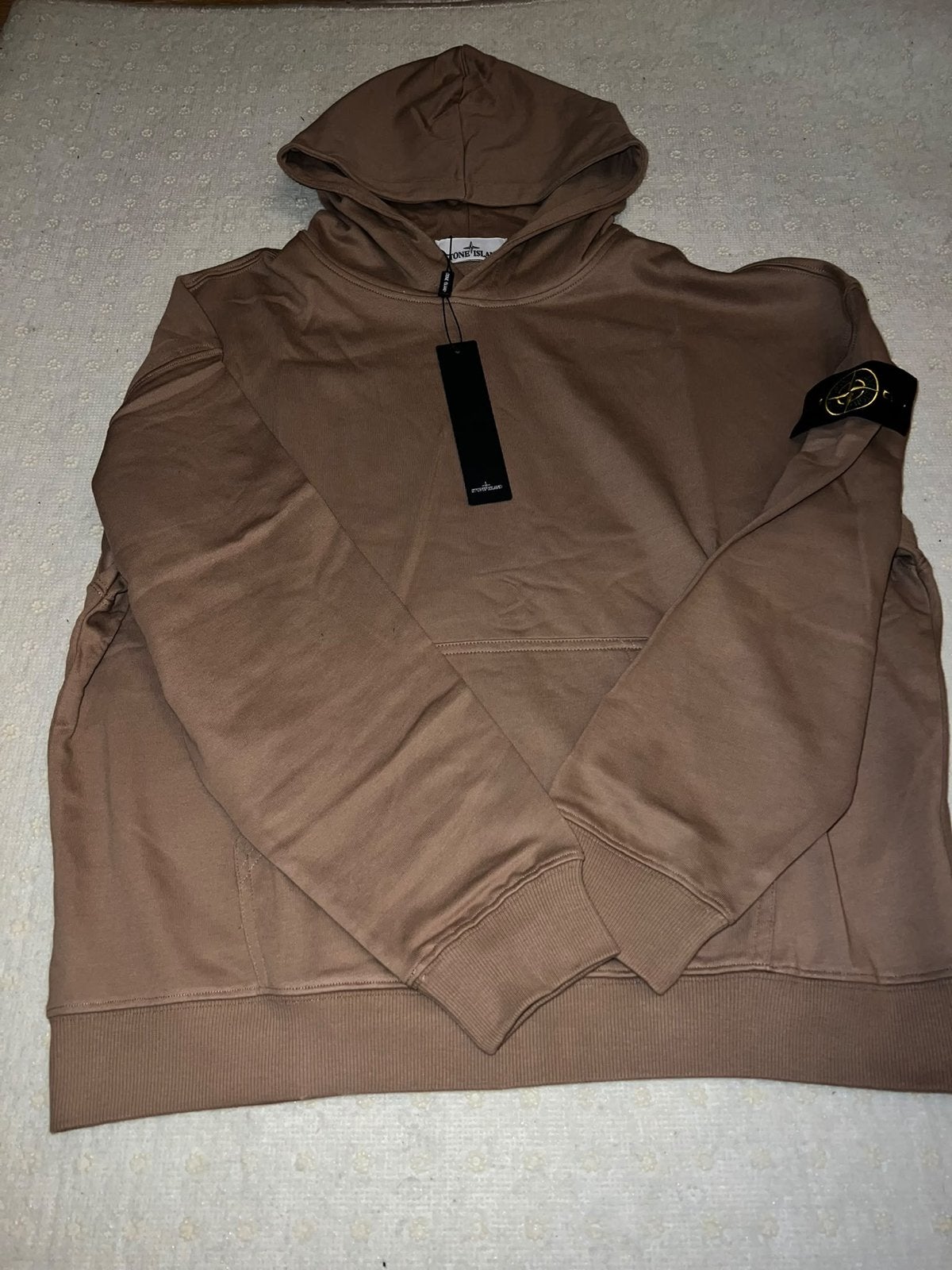 Stone Island Hoodie - Nieuw met labels, Ophalen of Verzenden, Nieuw, Overige maten, Bruin