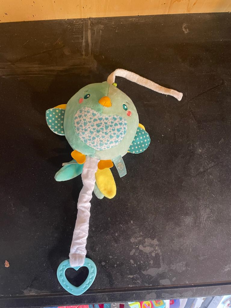Baby Clementoni Mobiel muziekknuffel, Ophalen, Zo goed als nieuw, Mobiel, Met geluid