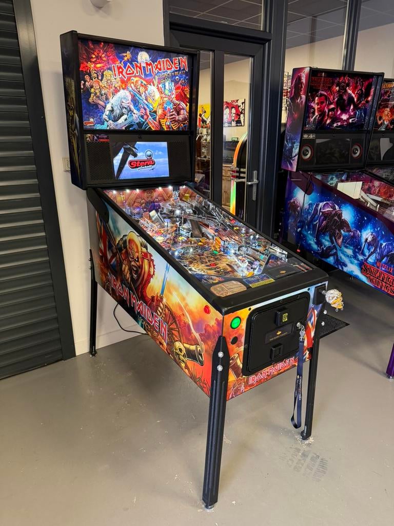 Prachtige flipperkast Stern Iron Maiden Pinball