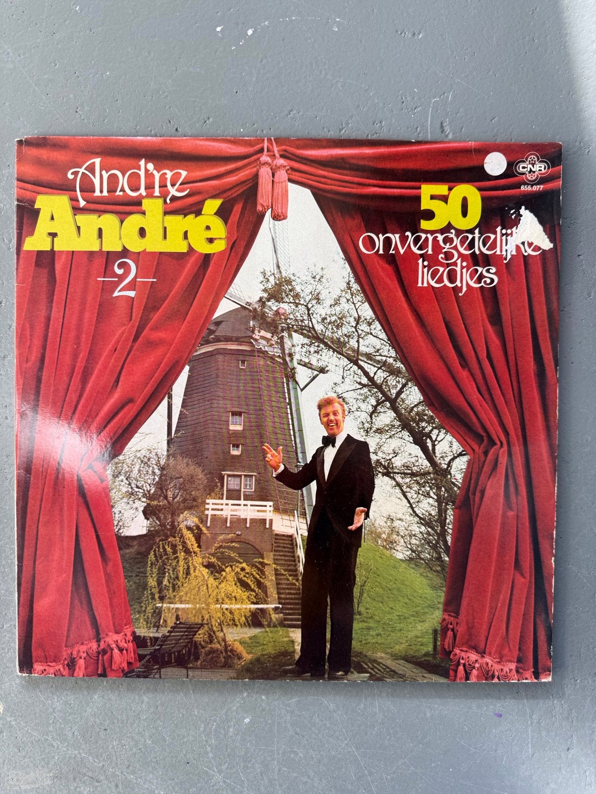 André André - 50 Onvergetelijke Liedjes LP, Cd's en Dvd's, LP, Gebruikt, Ophalen of Verzenden, Levenslied of Smartlap