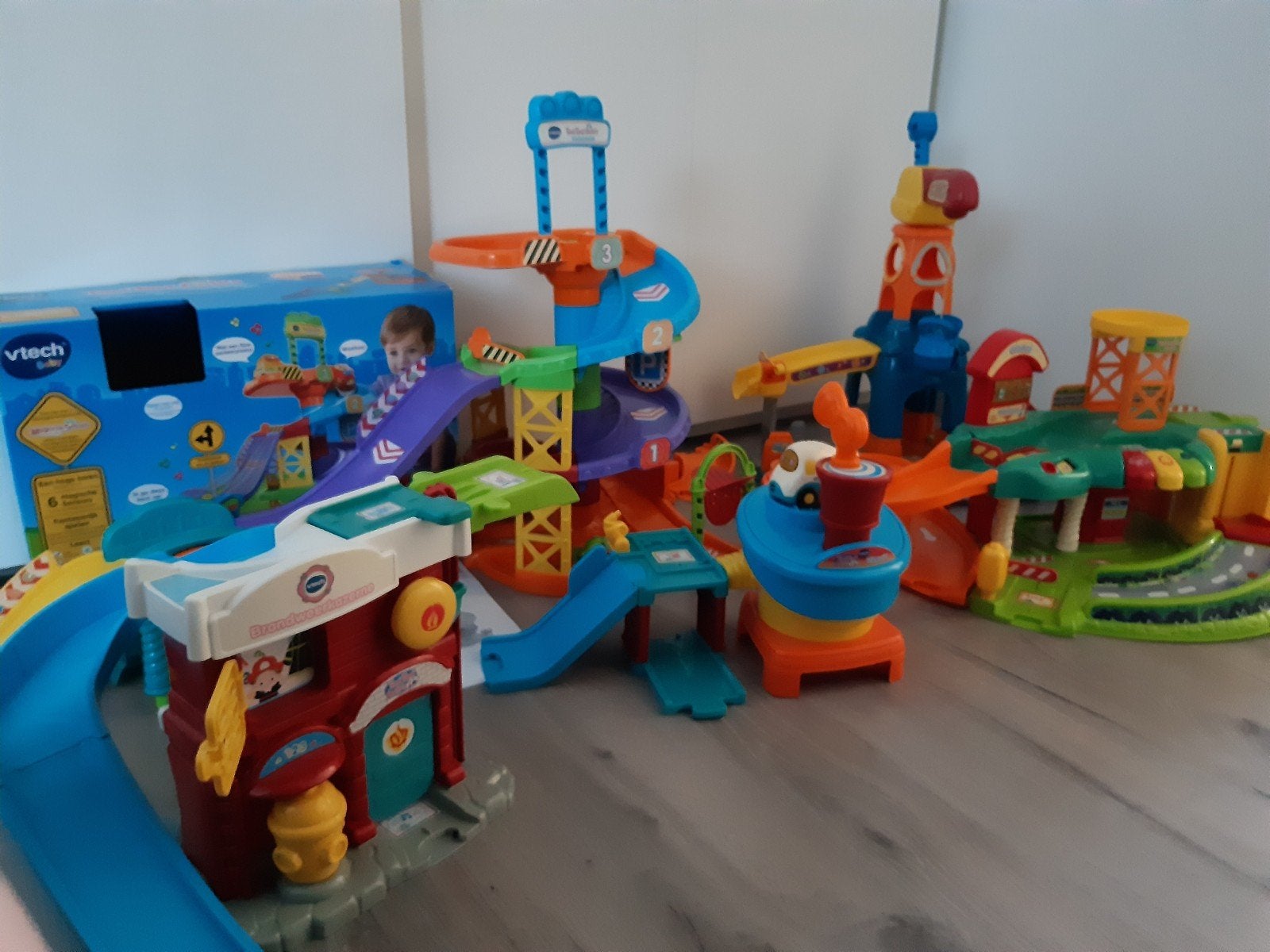 Grote set VTech Toet Toet Auto's, Ophalen, Gebruikt
