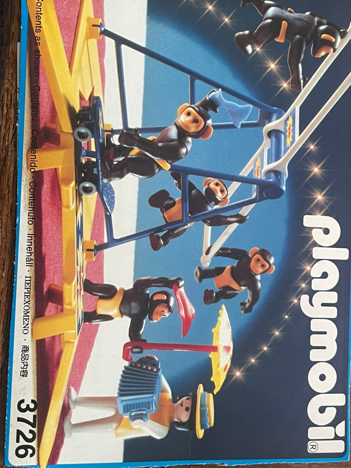 Playmobil 3726 Romani Circus Chimpansee act, Kinderen en Baby's, Ophalen of Verzenden, Zo goed als nieuw